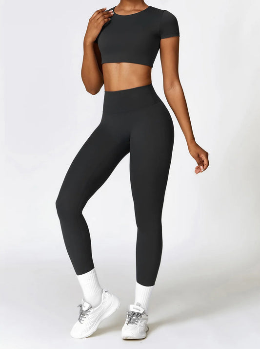 Conjunto de Treino Sem Costura 2 Peças